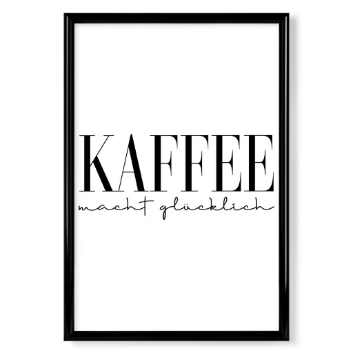 Kaffee macht glücklich