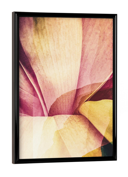 Poster mit schwarzem Rahmen "Floral close up" artboxONE - Natur,Floral