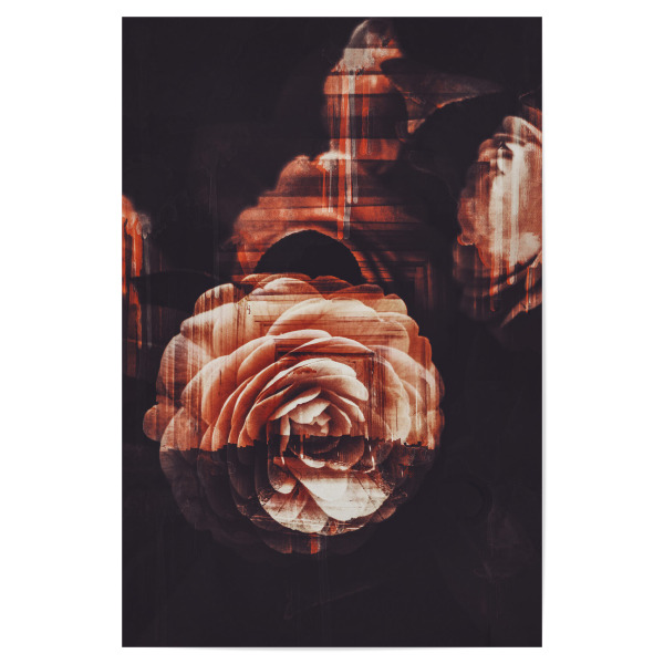 Poster "Geometric Spring" artboxONE - Floral,Abstrakt,Geometrie