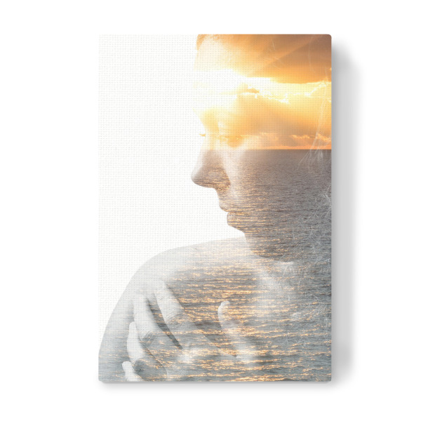 Leinwandbild "Light Girl" artboxONE - Menschen