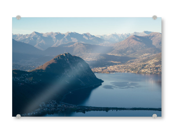Acrylglasbild "Monte San Salvatore" artboxONE - Natur,Reise,Reise / Länder