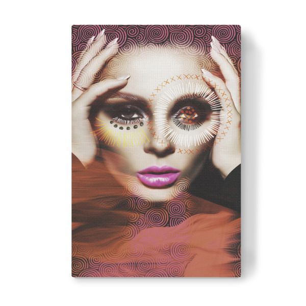 Leinwandbild "All Upside Down" artboxONE - Abstrakt,Menschen,Geometrie