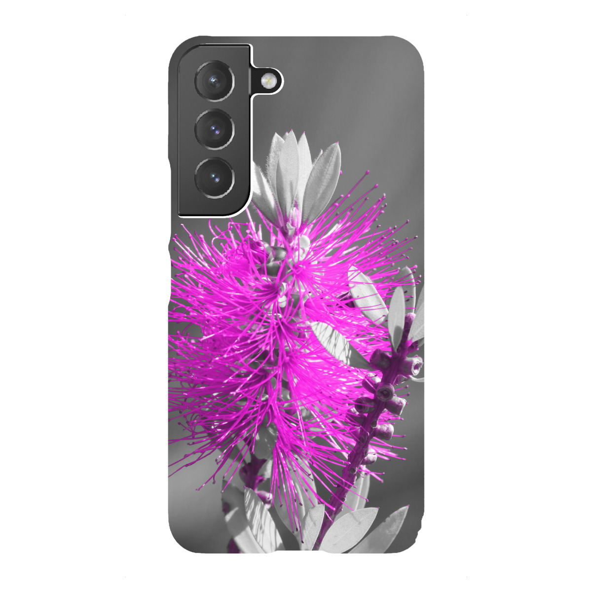 "Flaschenbaumblüte ck magenta"für Samsung Galaxy - Premium-Case Handyhülle artboxONE