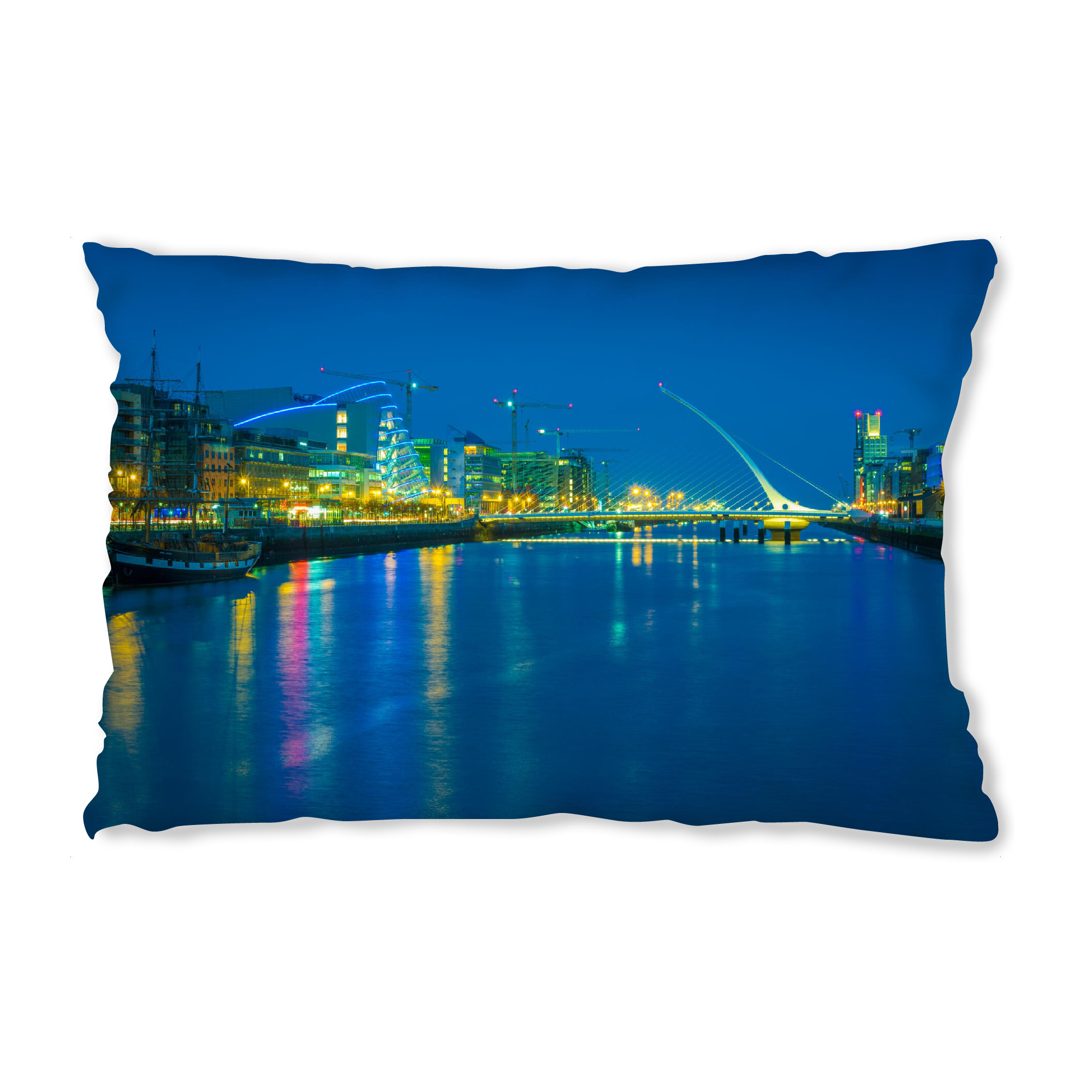 Design-Kissen "Dublin Skyline" artboxONE - Städte