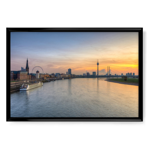 Die Skyline von Düsseldorf
