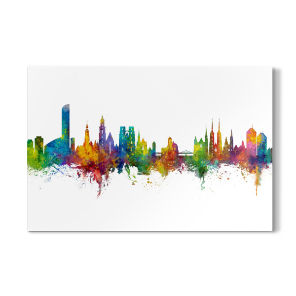 Galerie-Print "Wroclaw Poland Skyline" 30x20 cm artboxONE