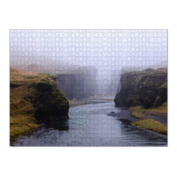 Puzzle Ravensburger "Kirkjubæjarklaustur" artboxONE - Natur