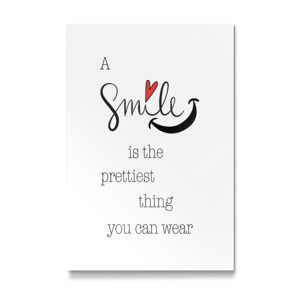 Galerie-Print "Lächeln ist schön" 30x20 cm artboxONE