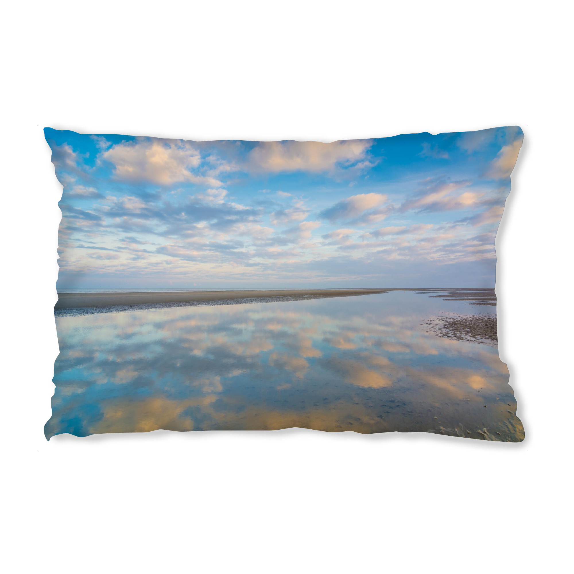 Design-Kissen "Morgen an der Nordsee" artboxONE - Natur
