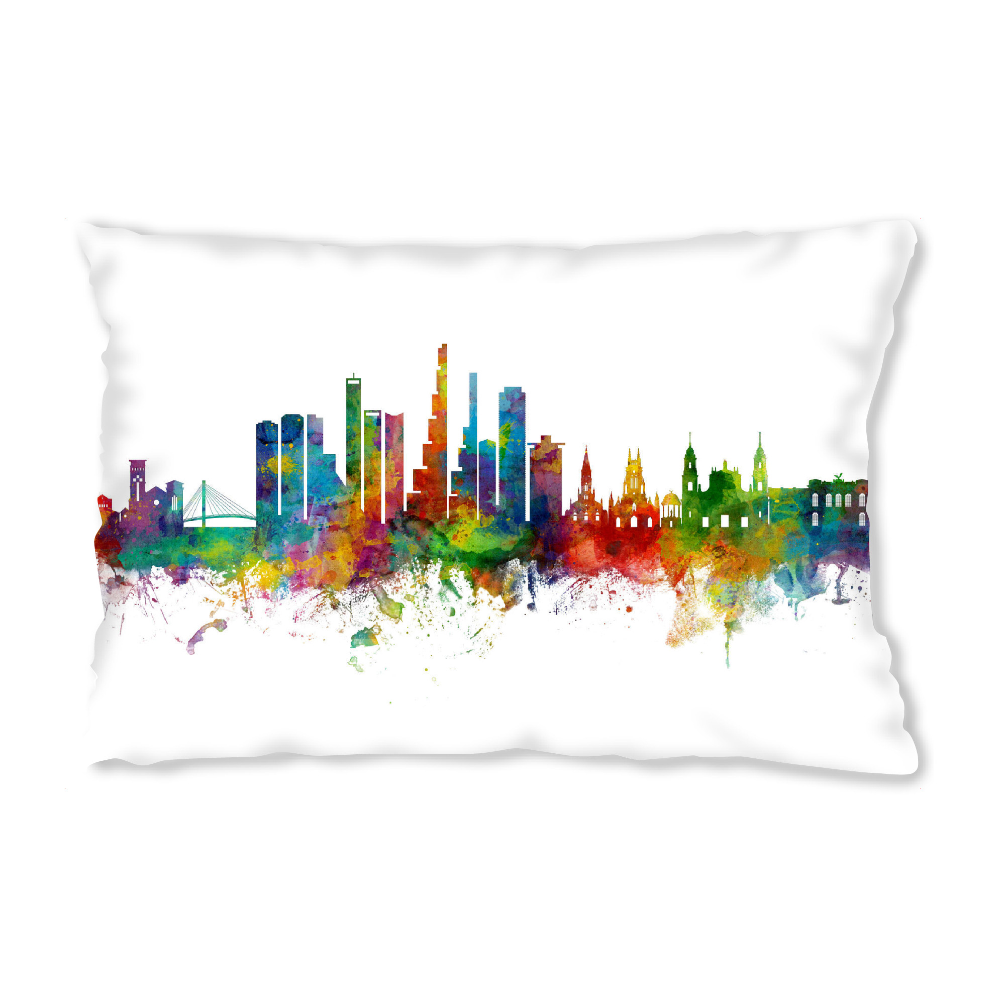 Design-Kissen "Bogotá Colombia Skyline" artboxONE - Städte