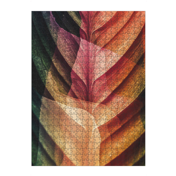 artboxONE Puzzle "Leaf close up in light" artboxONE - Natur,Floral