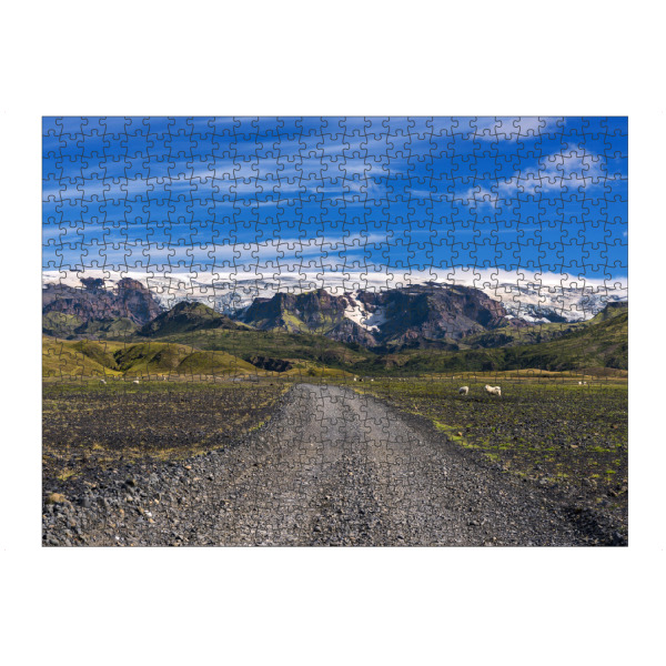 artboxONE Puzzle "Wilderness Road" artboxONE - Natur,Reise