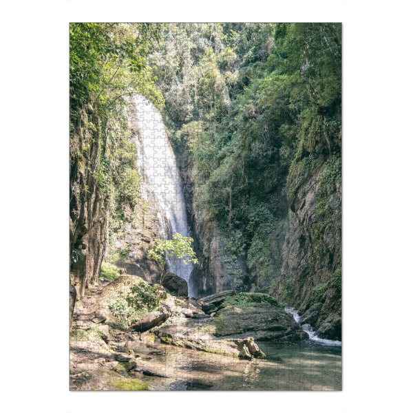 Puzzle Ravensburger "Meu Deus Waterfall" artboxONE - Natur,Reise