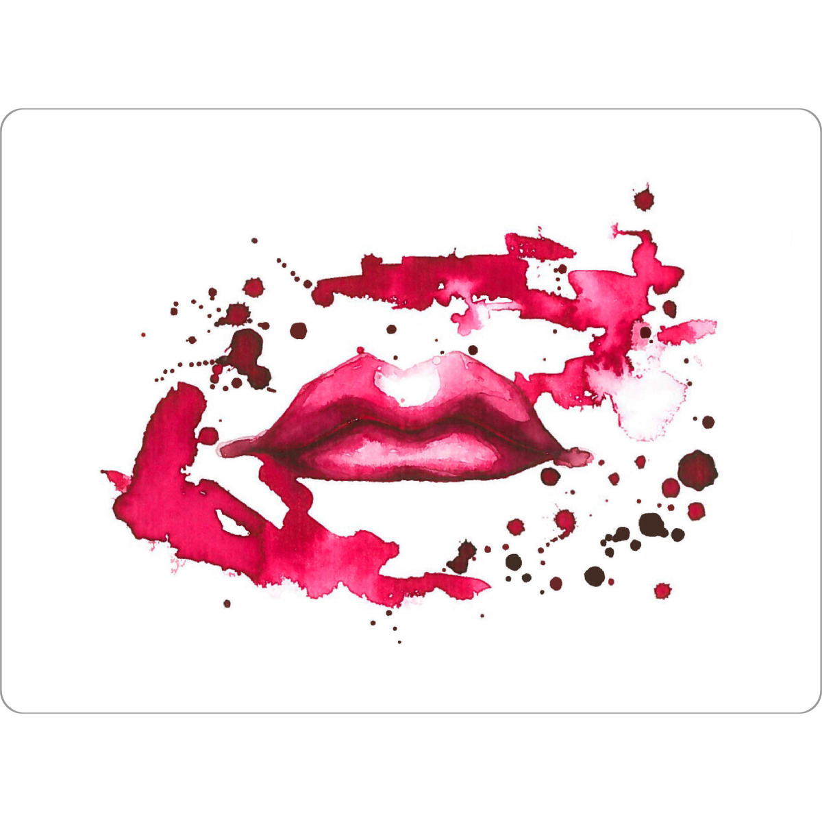 Tischset "Mighty Mouth" artboxONE - Abstrakt,Liebe,Streetart