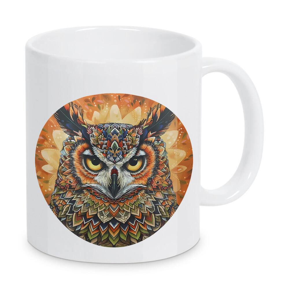 Tasse "Mandala - Eule" artboxONE - Natur,Tiere,Abstrakt