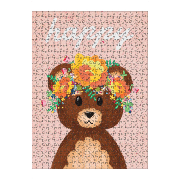 artboxONE Puzzle "Happy Bär!" artboxONE - Für Kinder,Tiere