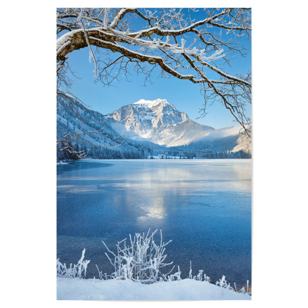 Poster "Langbathsee in Winterstimmung" artboxONE - Natur,Reise