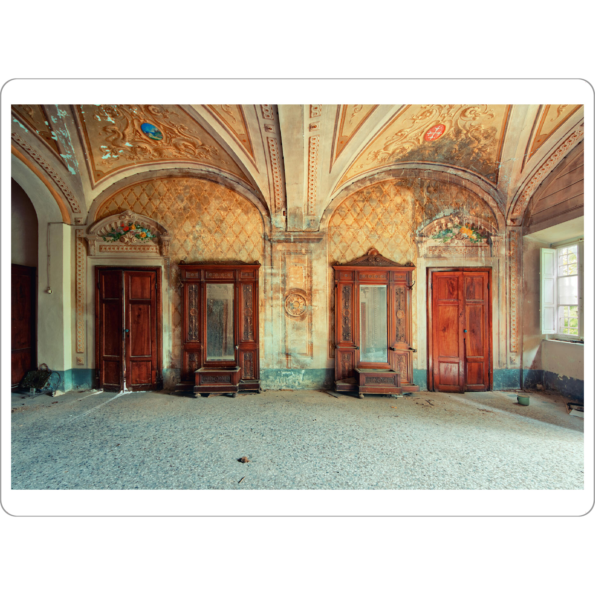 Tischset "Mirrors" artboxONE - Städte,Architektur