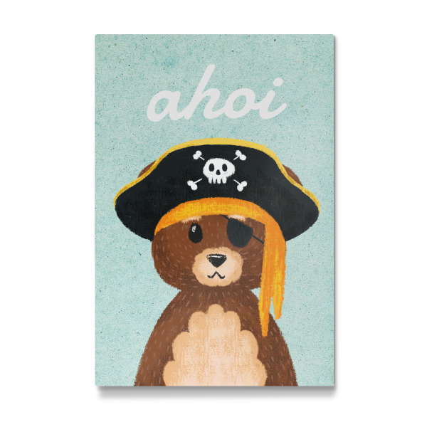 Galerie-Print "Ahoi Bär!" 30x20 cm artboxONE