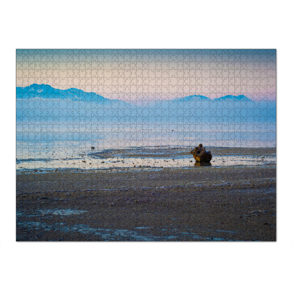 Puzzle Ravensburger "Morgen am Chiemsee" artboxONE - Natur,Reise / Strand und Meer