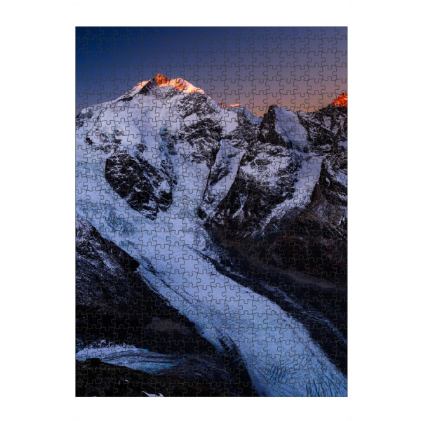 Puzzle Ravensburger "Piz Bernina sunrise Morteratsch" artboxONE - Natur
