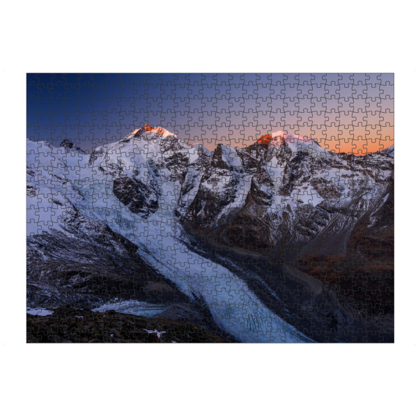 Puzzle Ravensburger "Piz Bernina sunrise" artboxONE - Natur