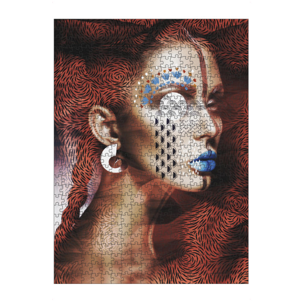 artboxONE Puzzle "Salty Water" artboxONE - Abstrakt,Menschen,Geometrie