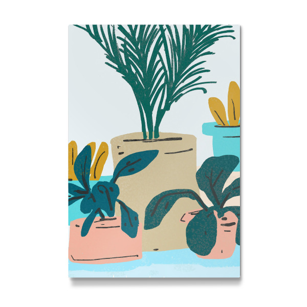 Galerie-Print "Little House Plants | Pastel" 30x20 cm artboxONE