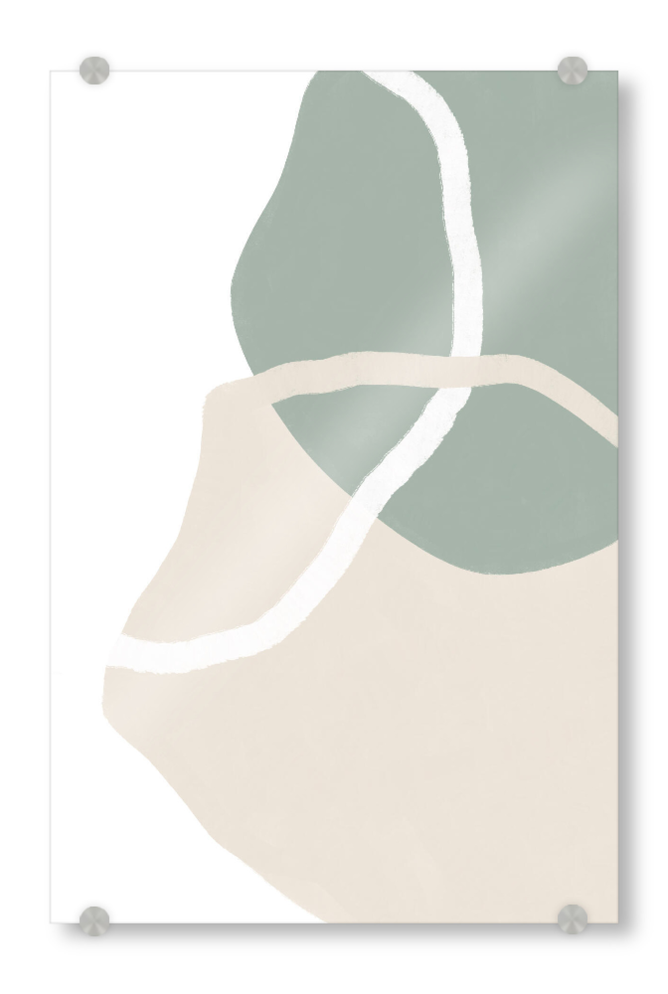 Acrylglasbild "Free Forms Two and a half" artboxONE - Abstrakt,Geometrie