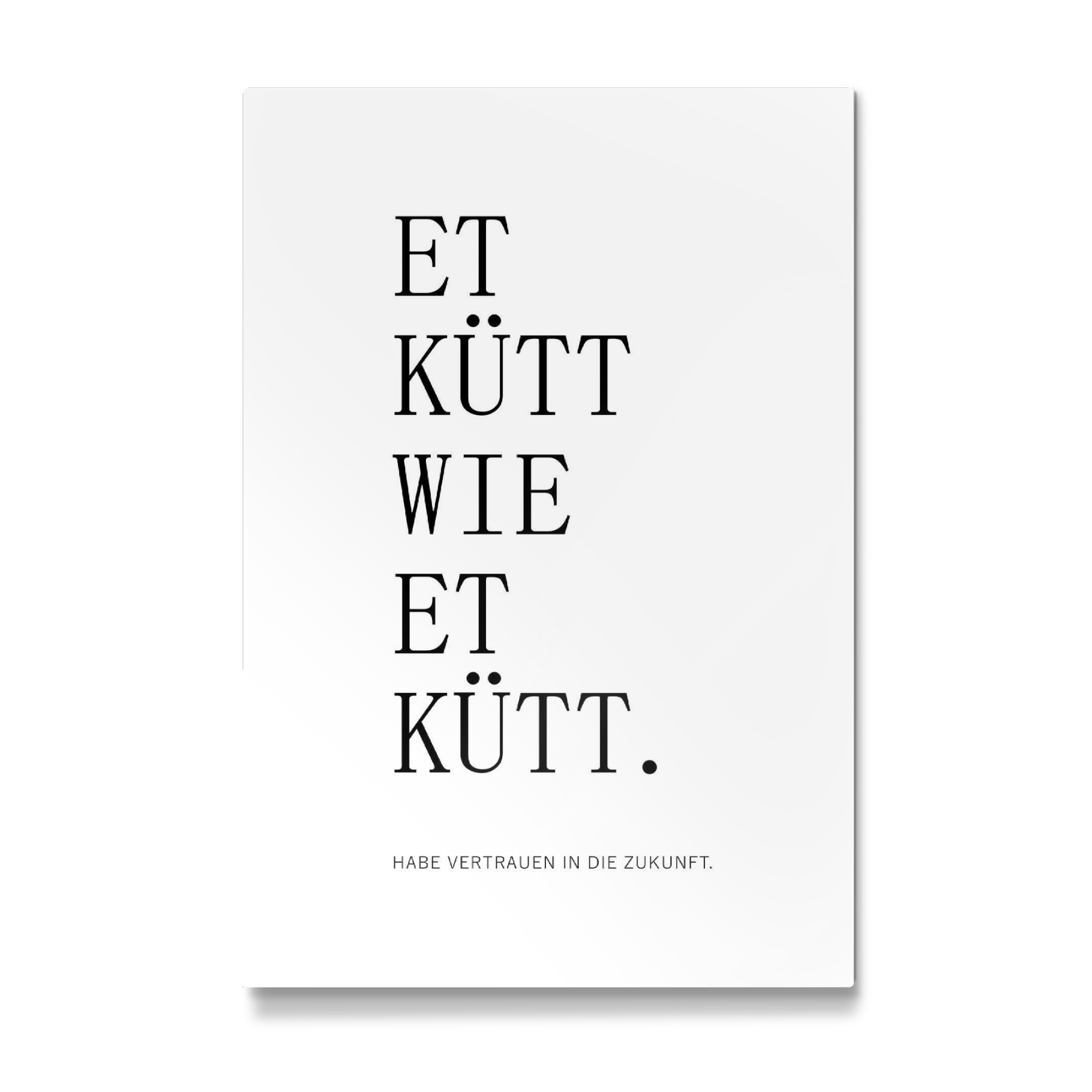 Galerie-Print "Et kütt wie et kütt - Köln" 30x20 cm artboxONE