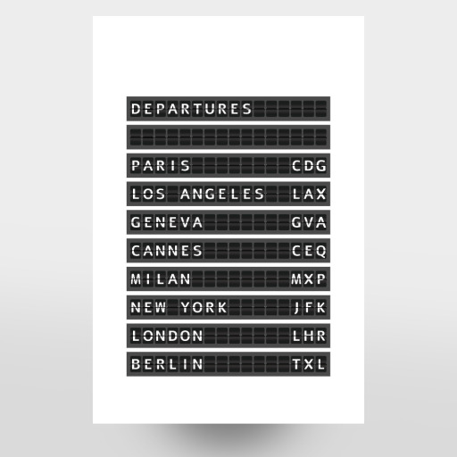 Departure Board