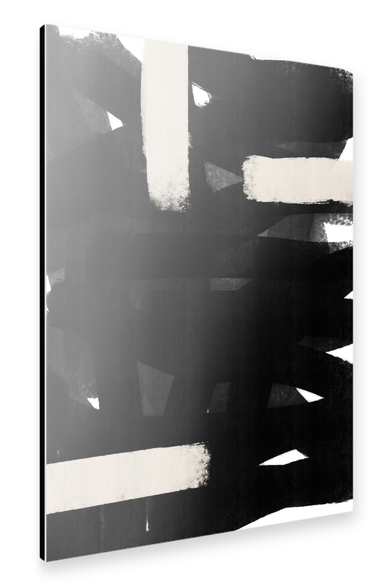 Alu-Dibond "Abstracto Crossed" 30x20 cm artboxONE
