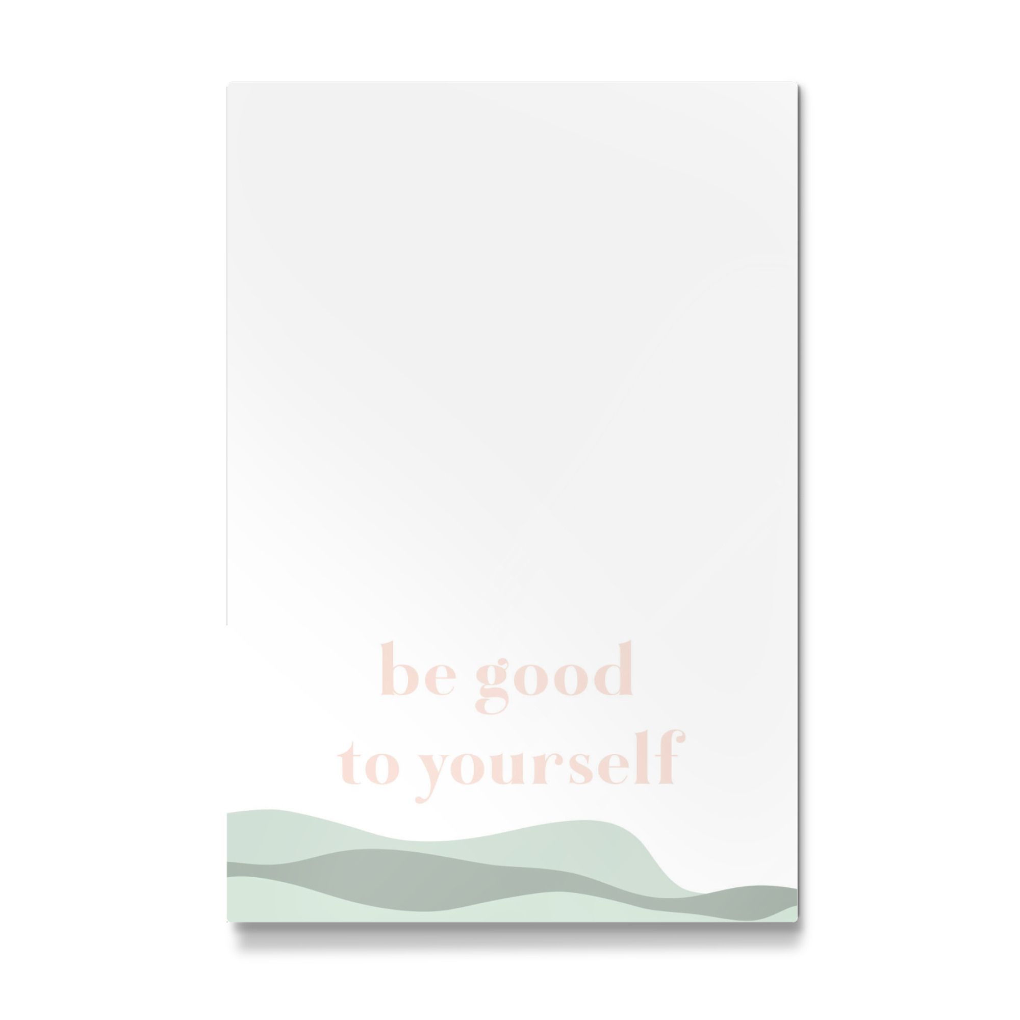 Galerie-Print "Be good to yourself" 75x50 cm artboxONE