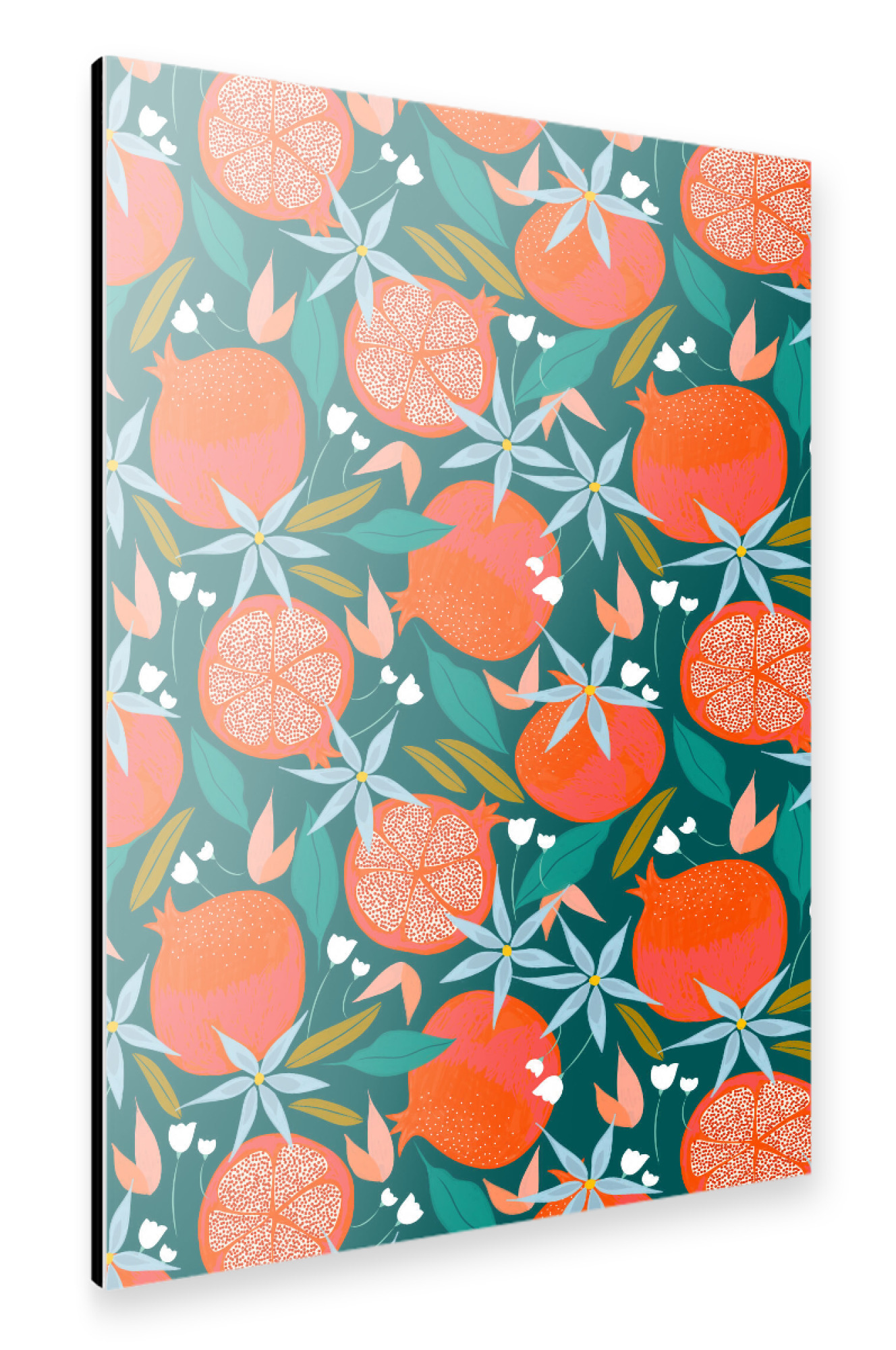 Alu-Dibond "Summer Pomegranate" 30x20 cm artboxONE