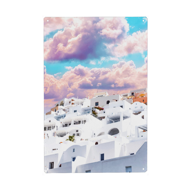 Metall Poster "Another Life" artboxONE - Städte,Architektur