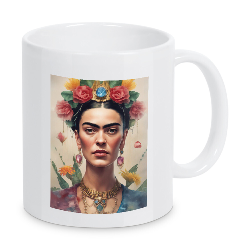 Tasse "Frida Kahlo a" artboxONE - Abstrakt,Fashion - Frida kahlo,Diego rivera,Mexiko,Frau,Revolution,Malerin,Feministin,Mode