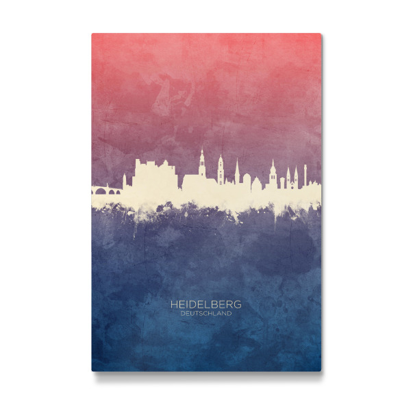 Galerie-Print "Heidelberg Skyline BlueRose" 30x20 cm artboxONE