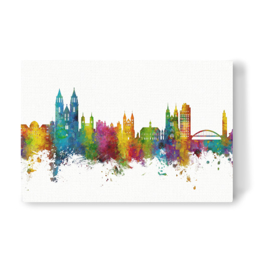 Magdeburg Germany Skyline