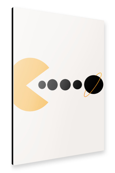 Alu-Dibond "Yam Yam" 30x20 cm artboxONE