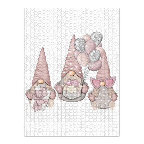 Puzzle Ravensburger "Love Nordic Gnome" artboxONE - Comic,Festivals,Lustig