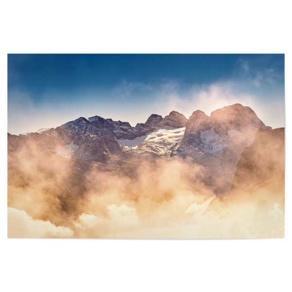 Poster 30x20 cm "Wolken um den Dachstein" artboxONE - Natur,Reise