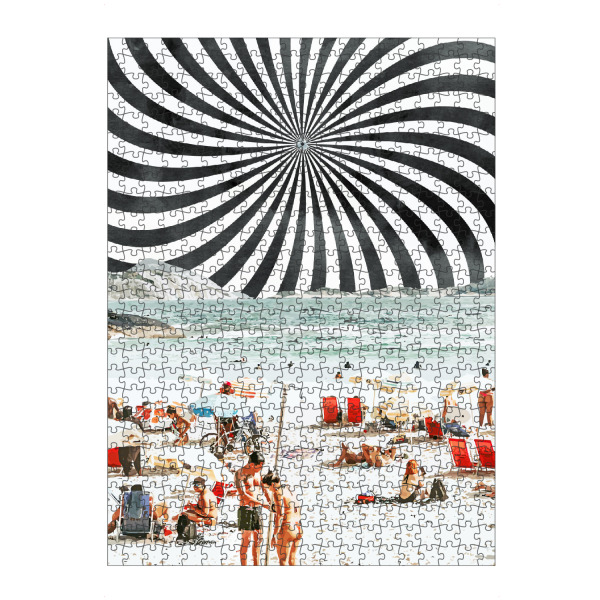 artboxONE Puzzle "Summer On The Beach" artboxONE - Natur,Menschen