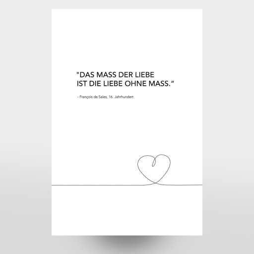 Mass der Liebe