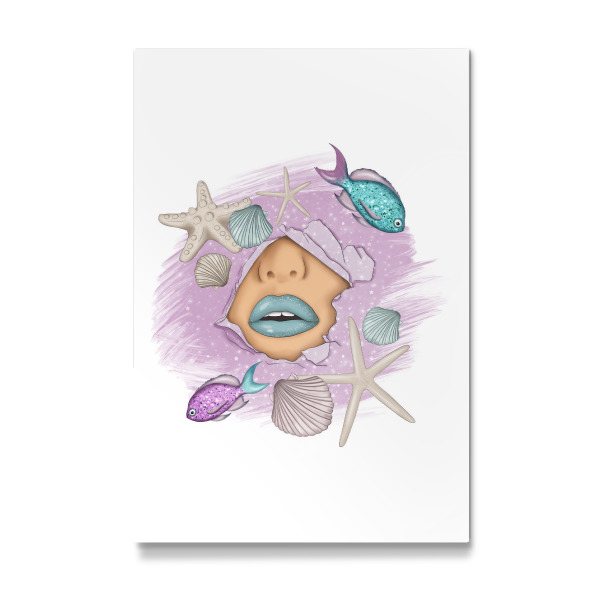 Galerie-Print "Girl Mermaid" 30x20 cm artboxONE