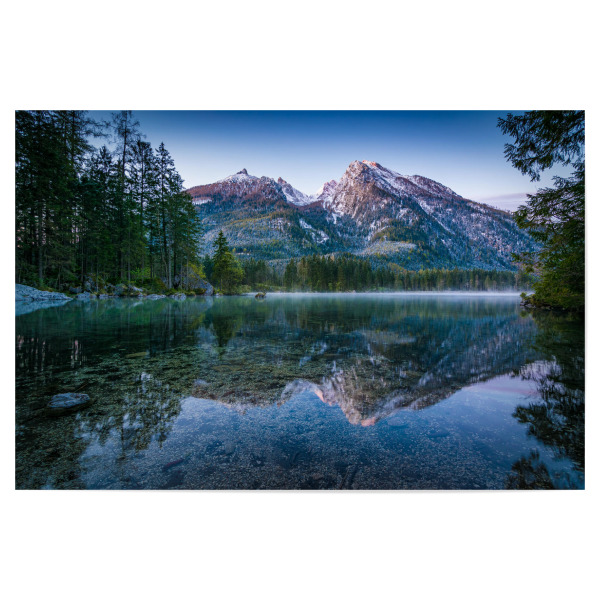 Poster "Hintersee Spiegelbild" artboxONE - Natur