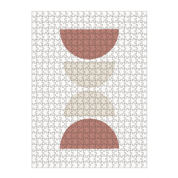 Puzzle Ravensburger "Rust and Sand - Lungo" artboxONE - Abstrakt,Geometrie