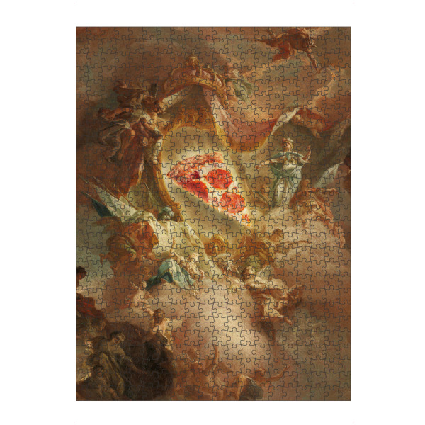 artboxONE Puzzle "THE HOLY PIZZA" artboxONE - Essen & Trinken,Menschen,Lustig