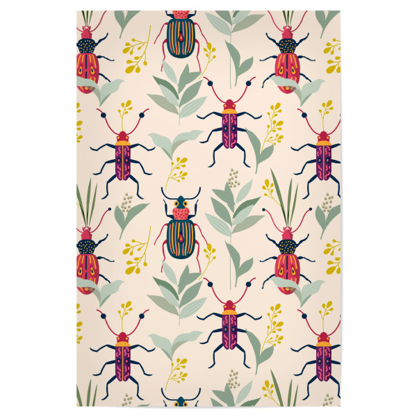 Poster "Summer Bugs" artboxONE - Natur,Tiere