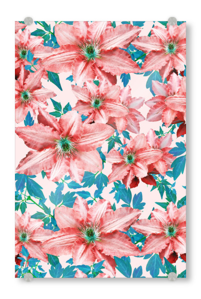 Acrylglasbild "Myra Floral" artboxONE - Natur,Floral