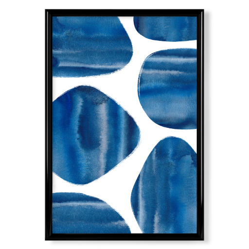 Classic Blue Shapes